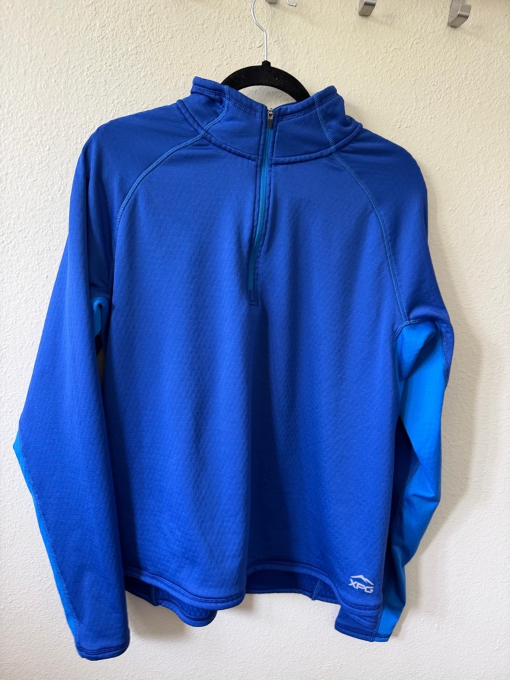 Cabela’s XPG Blue Quarter Zip Pullover XL Athletic Outdoor Top - Picture 2 of 6